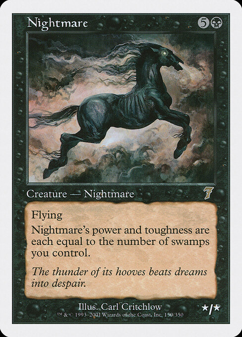 Nightmare (Premodern, Seventh Edition)