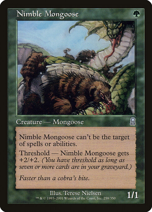 Nimble Mongoose (Premodern, Odyssey)