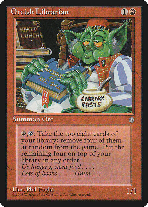 Orcish Librarian (Premodern, Ice Age)