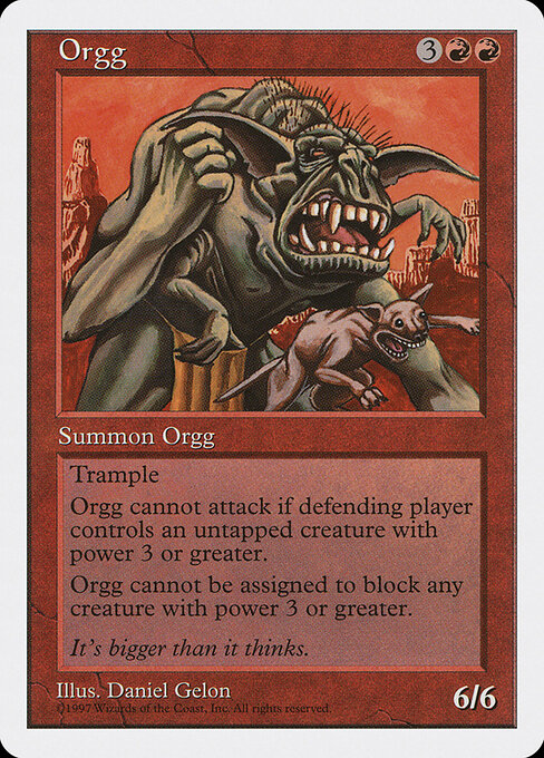 Orgg (Premodern, Fifth Edition)