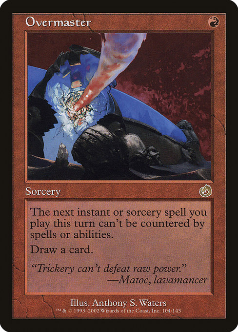 Overmaster (Premodern, Torment)