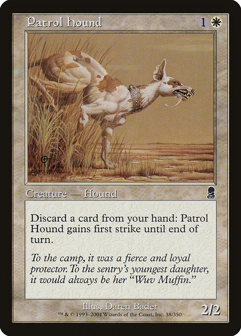 Patrol Hound (Premodern, Odyssey)