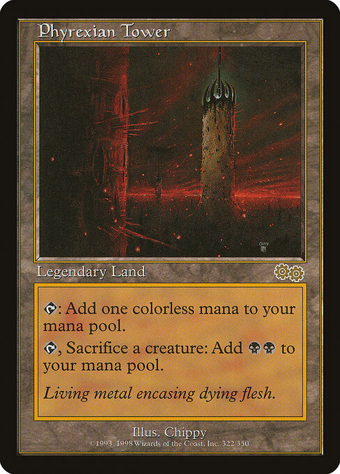 Phyrexian Tower (Premodern, Urza's Saga)