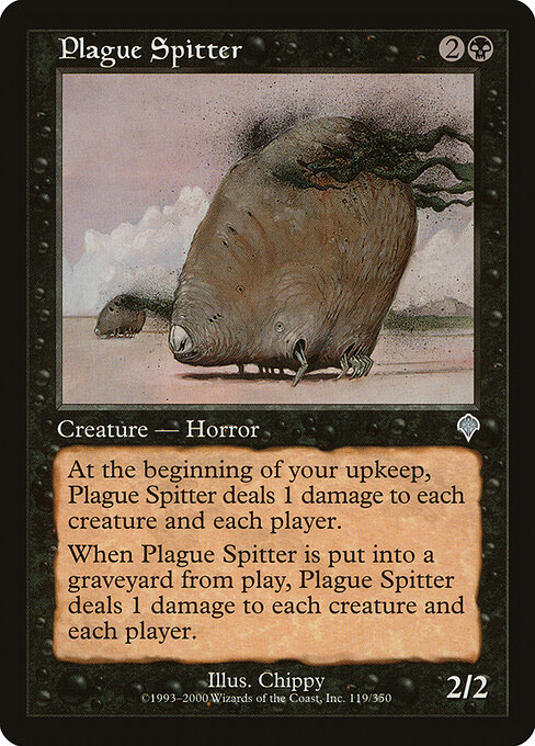 Plague Spitter (Premodern, Invasion)