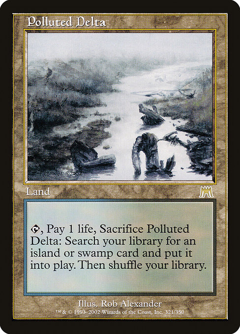 Polluted Delta (Premodern, Onslaught)