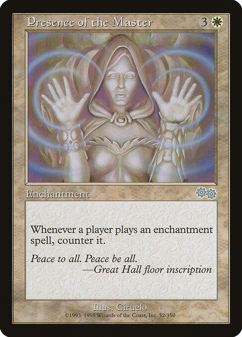Presence of the Master (Premodern, Urza's Saga)