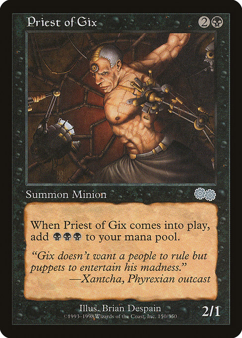 Priest of Gix (Premodern, Urza's Saga)