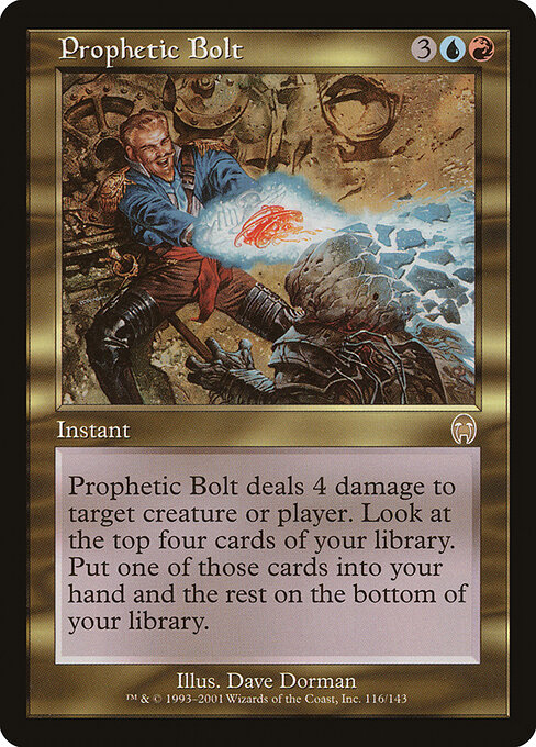 Prophetic Bolt (Premodern, Apocalypse)