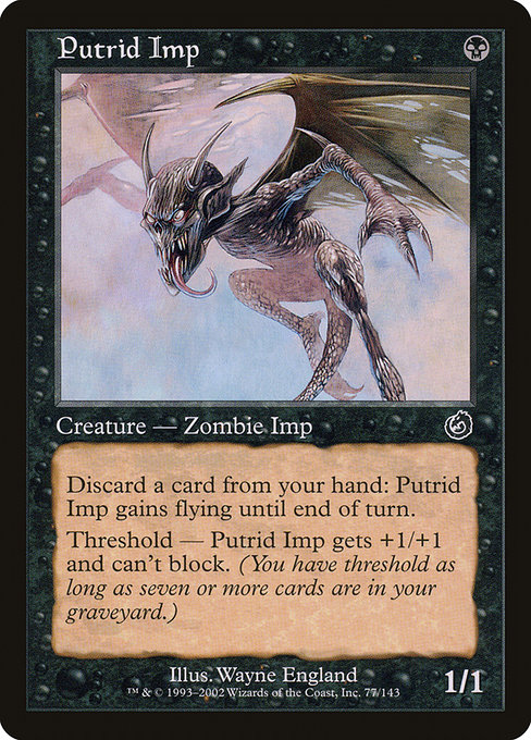 Putrid Imp (Premodern, Torment)