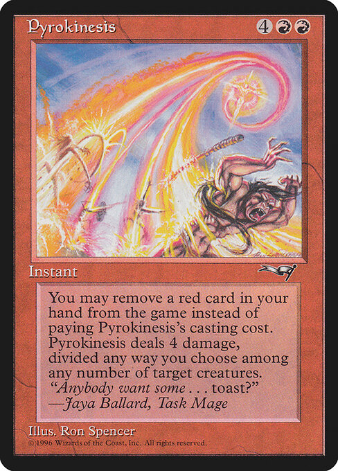 Pyrokinesis (Premodern, Alliances)