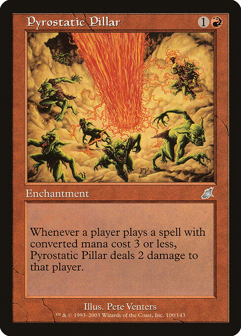 Pyrostatic Pillar (Premodern, Scourge)