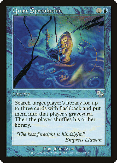 Quiet Speculation (Premodern, Judgment)
