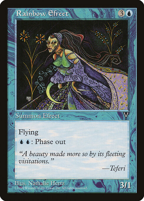 Rainbow Efreet (Premodern, Visions)