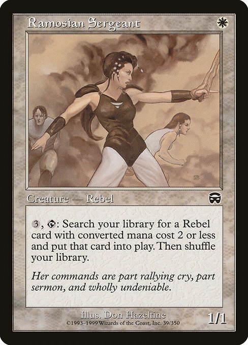 Ramosian Sergeant (Premodern, Mercadian Masques)