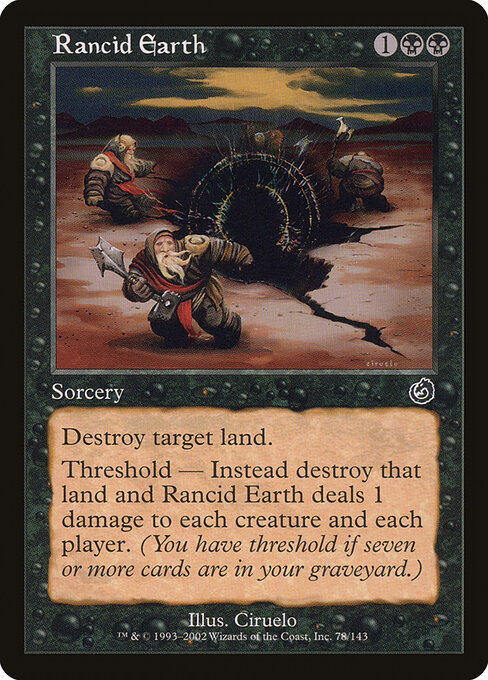 Rancid Earth (Premodern, Torment)
