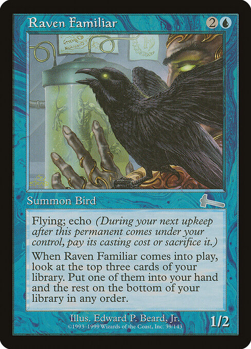 Raven Familiar (Premodern, Urza's Legacy)