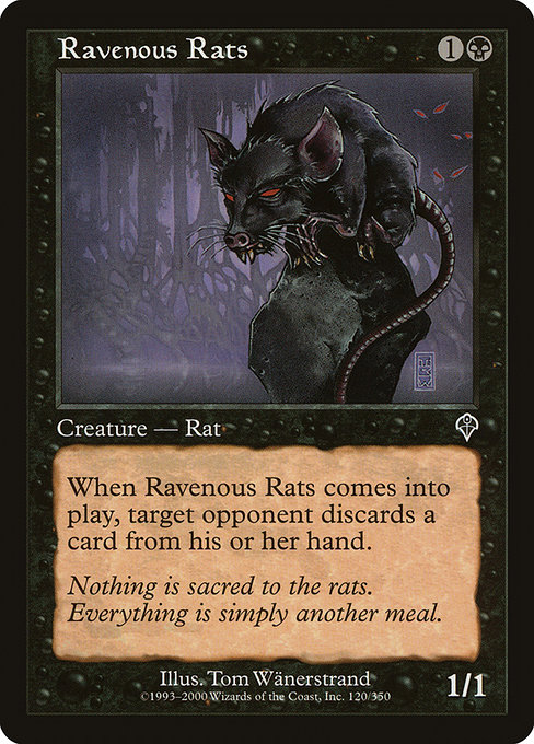 Ravenous Rats (Premodern, Invasion)