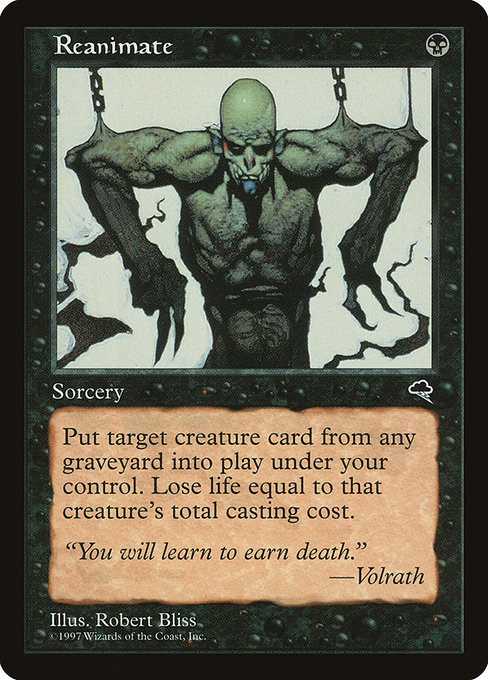 Reanimate (Premodern, Tempest)