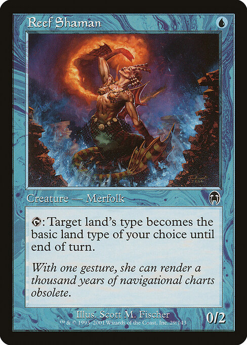 Reef Shaman (Premodern, Apocalypse)