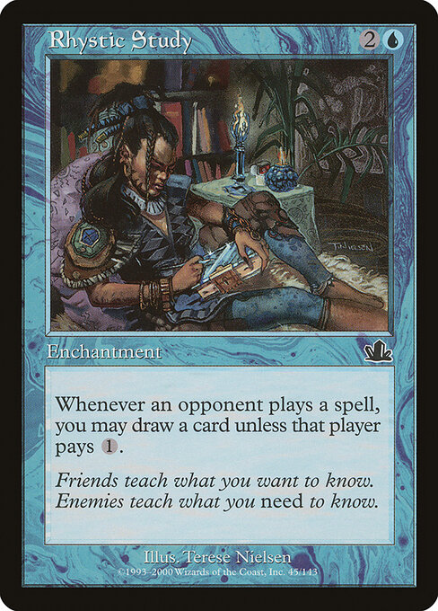 Rhystic Study (Premodern, Prophecy)