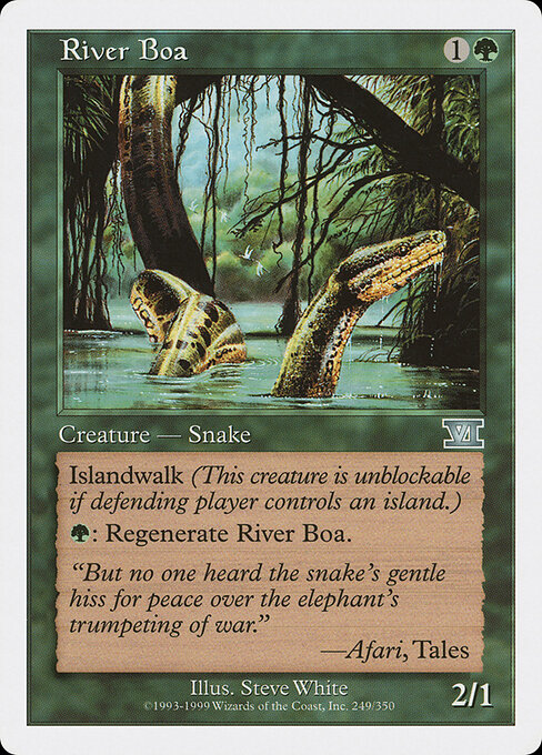 River Boa (Premodern, Sixth Edition)