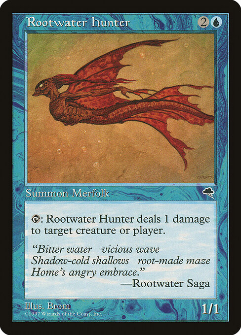Rootwater Hunter (Premodern, Tempest)