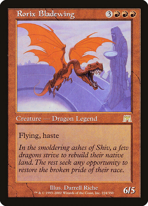 Rorix Bladewing (Premodern, Onslaught)