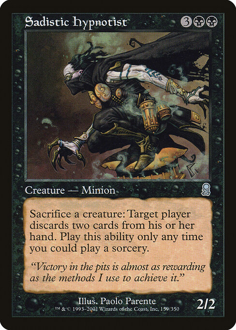 Sadistic Hypnotist (Premodern, Odyssey)