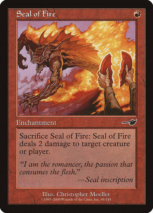 Seal of Fire (Premodern, Nemesis)