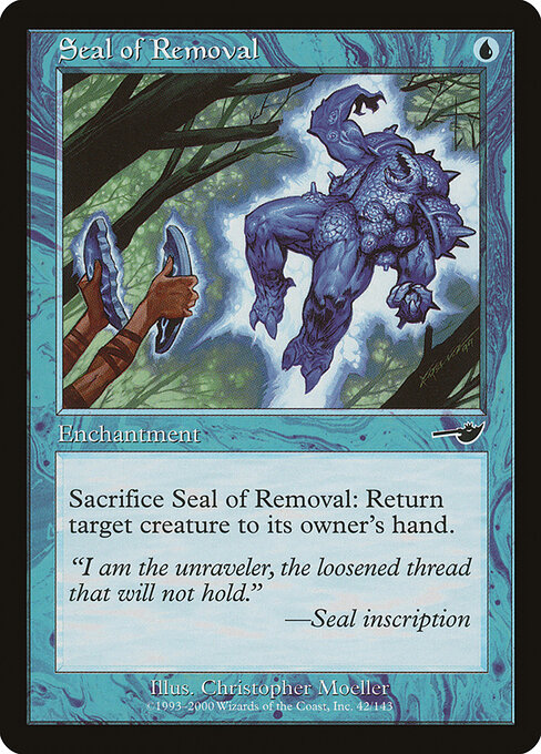 Seal of Removal (Premodern, Nemesis)