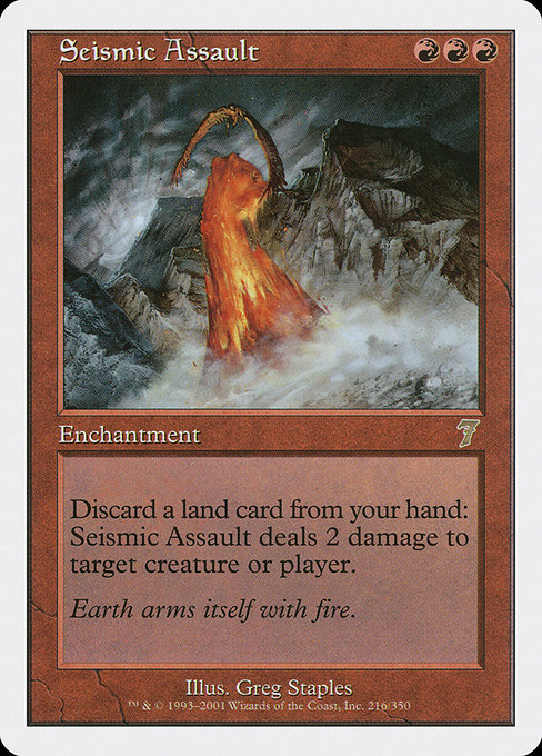 Seismic Assault (Premodern, Seventh Edition)
