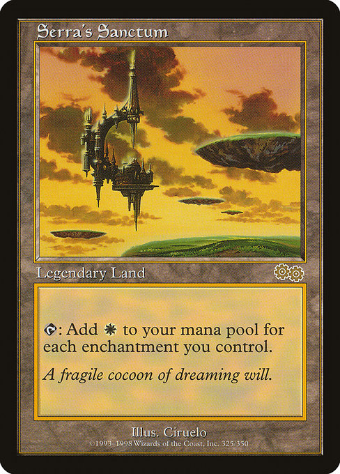 Serra's Sanctum (Premodern, Urza's Saga)