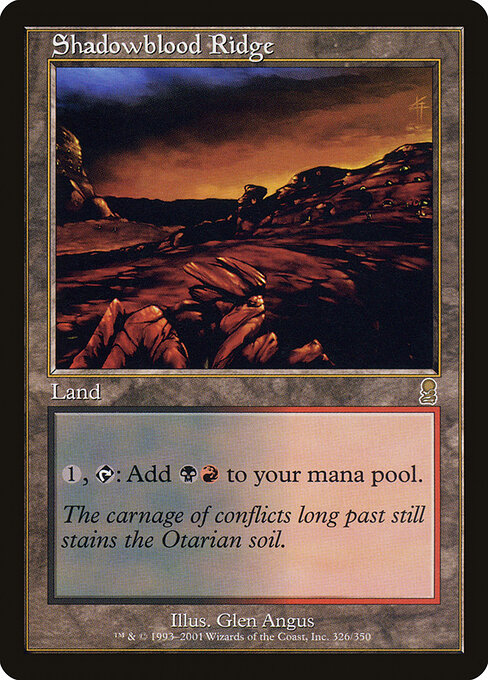 Shadowblood Ridge (Premodern, Odyssey)