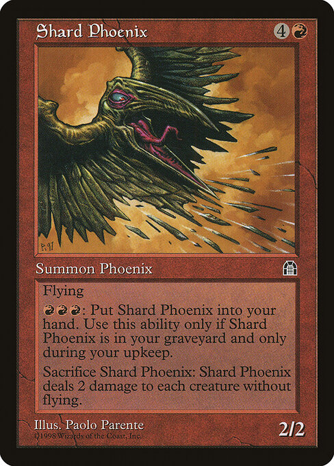 Shard Phoenix (Premodern, Stronghold)