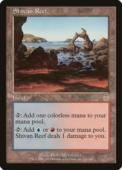 Shivan Reef (Premodern, Apocalypse)