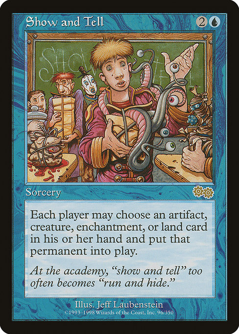 Show and Tell (Premodern, Urza's Saga)