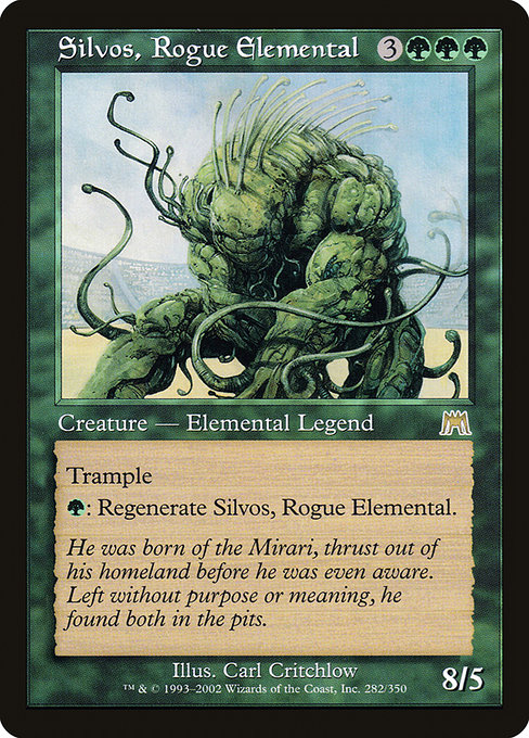 Silvos, Rogue Elemental (Premodern, Onslaught)