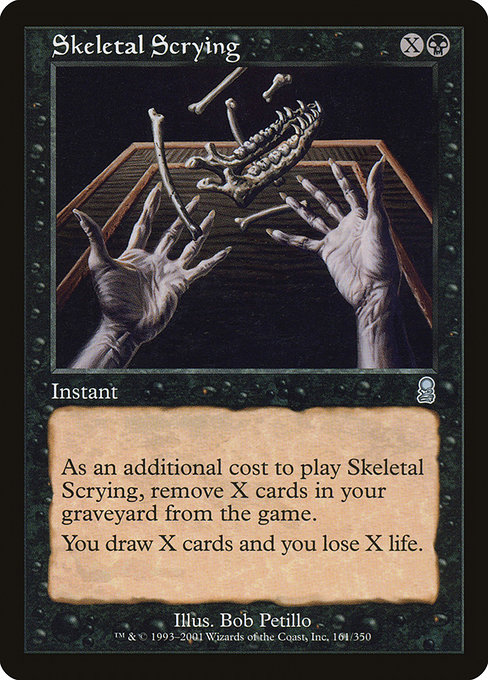 Skeletal Scrying (Premodern, Odyssey)