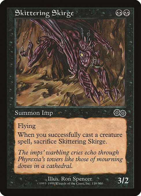 Skittering Skirge (Premodern, Urza's Saga)