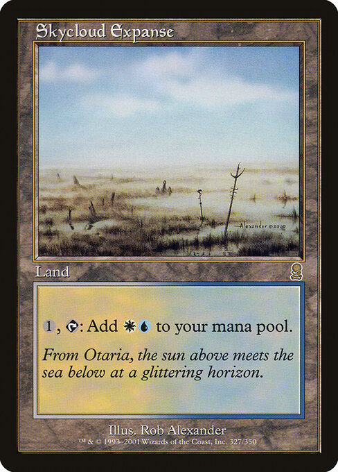 Skycloud Expanse (Premodern, Odyssey)