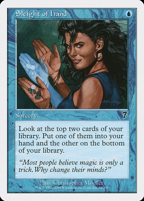 Sleight of Hand (Premodern, Seventh Edition)