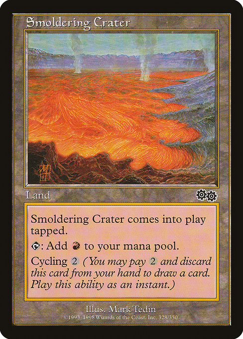 Smoldering Crater (Premodern, Urza's Saga)