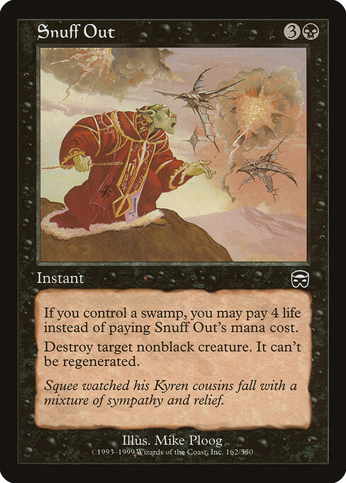 Snuff Out (Premodern, Mercadian Masques)