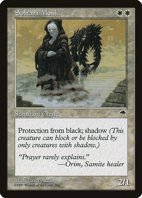 Soltari Monk (Premodern, Tempest)