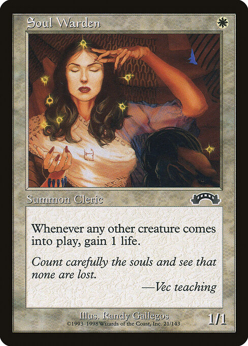 Soul Warden (Premodern, Exodus)
