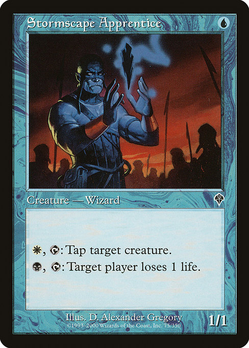 Stormscape Apprentice (Premodern, Invasion)