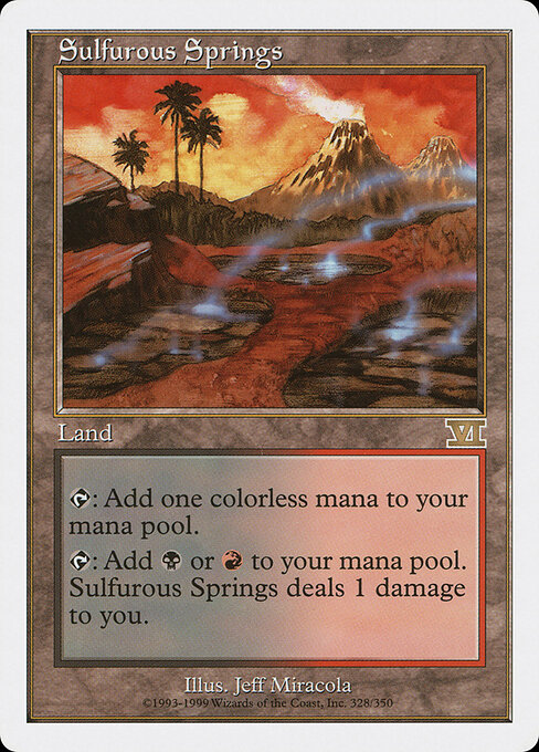 Sulfurous Springs (Premodern, Sixth Edition)