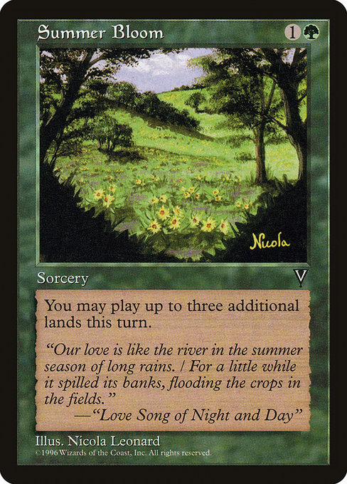 Summer Bloom (Premodern, Visions)