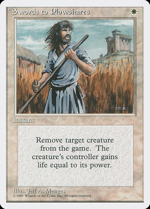 Swords to Plowshares (Premodern, Fourth Edition)