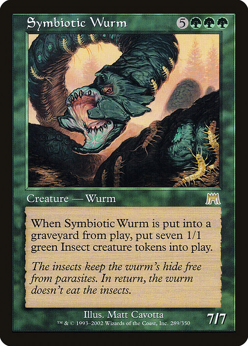 Symbiotic Wurm (Premodern, Onslaught)